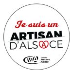 Logo Artisan d’Alsace, label régional pour les artisans investis dans la qualité et la proximité en Alsace